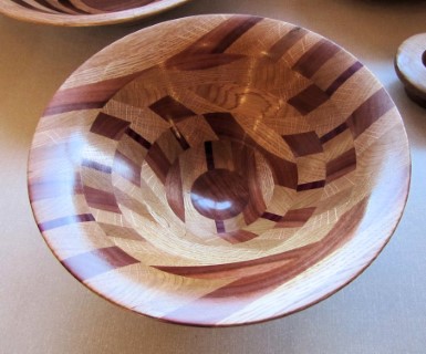 Segmented bowl by Chris Withall